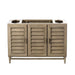 James Martin Portland 48 Single Vanity Whitewashed Walnut Cabinet