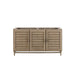 James Martin Portland 60" Double Vanity Whitewashed Walnut Cabinet