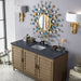 James Martin Portland 60 Inch Single Vanity Whitewashed Walnut Charcoal Soapstone Silestone Top