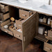James Martin Portland 72 Inch Double Vanity Whitewashed Walnut Soft Close Undermount Drawer