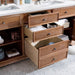 James Martin Savannah 72 Inch Single Vanity Driftwood Drawers