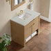 James Martin Solene 36" Single Vanity in Seaside Oak With Lime Delight Quartz Top