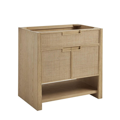 James Martin Solene 36 Single Vanity Seaside Oak Cabinet