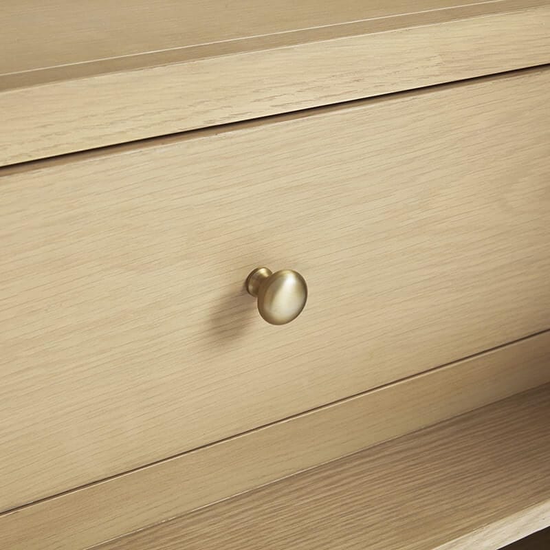 James Martin Solene 48" Single Vanity Seaside Oak Close Up View