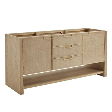 James Martin Solene 72 Double Vanity Seaside Oak Cabinet