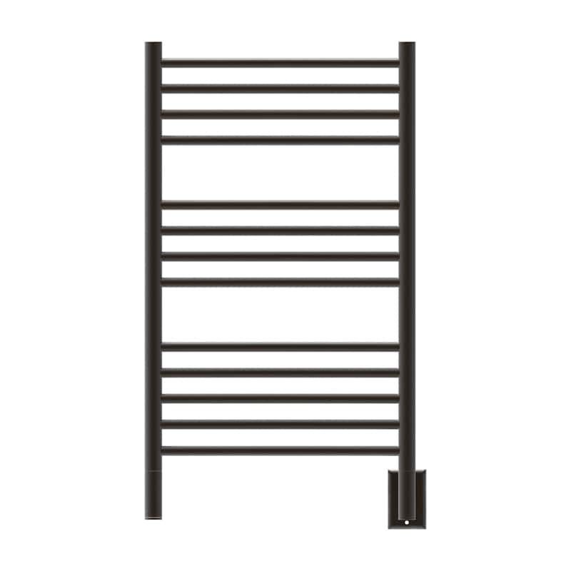 Jeeves Model C Straight 13 Bar Towel Warmer in Oil Rubbed Bronze Front View