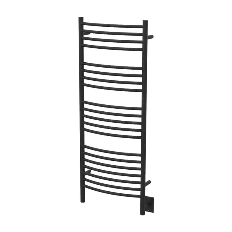 Jeeves Model D Curved in Matte Black Corner View