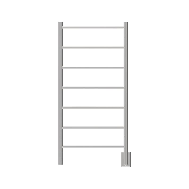 Jeeves Model F Straight Drying Rack in Polished Stainless Front View