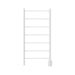 Jeeves Model F Straight Drying Rack in White Front View