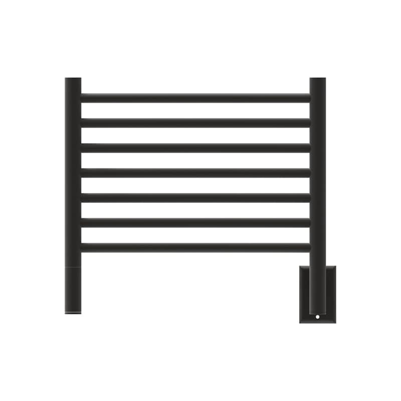 Jeeves Model H Straight 7 Bar Towel Warmer in Oil Rubbed Bronze Front View