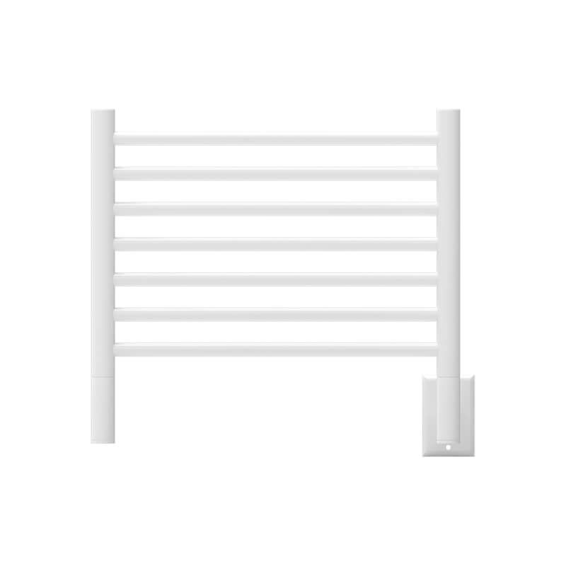 Jeeves Model H Straight Towel Warmer in White Front View