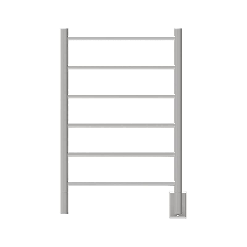 Jeeves Model J Straight 6 Bar Drying Rack in Brushed Stainless Front View