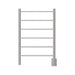 Jeeves Model J Straight Drying Rack in Polished Stainless Front View