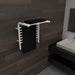 Jeeves Model M Shelf Towel Warmer in White Top Corner View
