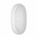 Juno 63 Inch Freestanding Acrylic Bathtub With Shiny White Trim No Faucet Top View