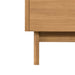 Kayla 36 Single Vanity Natural Teak Cabinet Only  Base