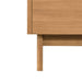 Kayla 72 Double Vanity Natural Teak Cabinet Only Base