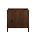 Kinnsden 36" Single Vanity Sable Oak Back View