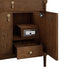 Kinnsden 36" Single Vanity Sable Oak Integrated Outlet