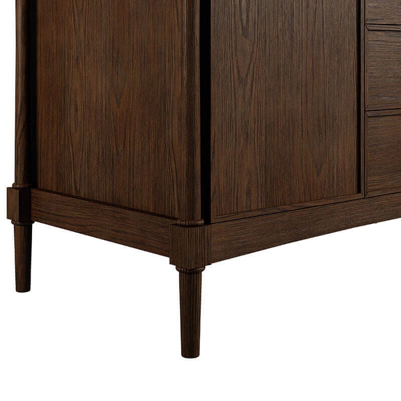 Kinnsden 48 Inch Single Vanity Sable Oak Cabinet Only Base