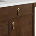 Kinnsden 48 Single Vanity Sable Oak Cabinet Only Close Up