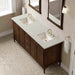 Kinnsden 72 Inch Single Vanity Sable Oak in Lime Delight Silestone Top