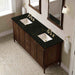 Kinnsden 72 Single Vanity Sable Oak in Phantome Eclos Top
