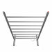 Kontour Camber 25 X 38 Inch Towel Warmer Brushed Nickel Top View