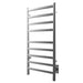 Kontour Square 18 X 40 Towel Warmer Chrome Hardwired Corner View