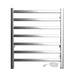 Kontour Square 24 X 27 Towel Warmer Chrome Plug-in Front View