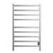 Kontour Square 24 X 40 Towel Warmer Brushed Nickel Hardwired Top View