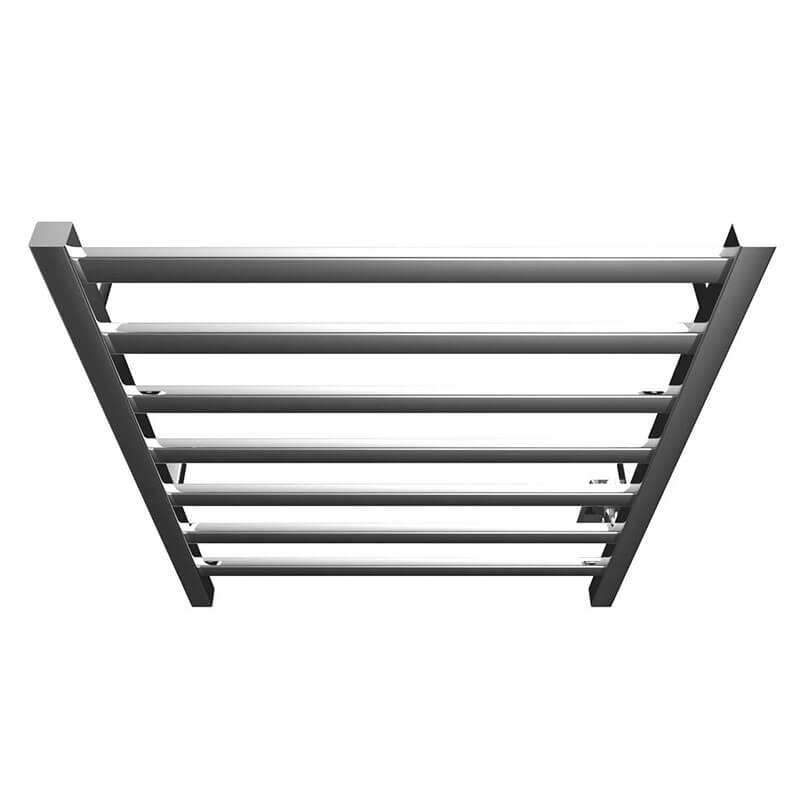 Kontour Square 24x 27 Inch Towel Warmer Chrome Hardwired Top View