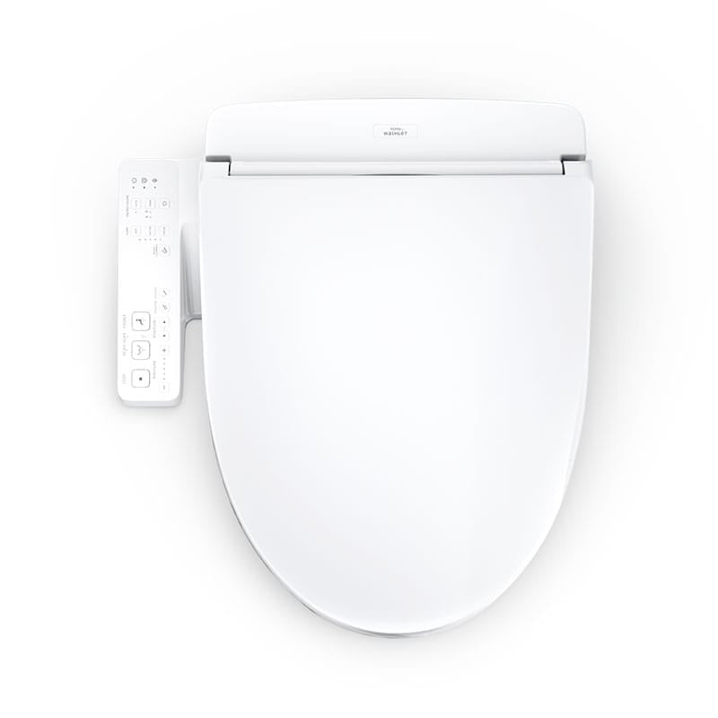 KS2 Bidet Toilet Seat Elongated Top View