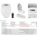 landvessel commode companion bidet seat specifications