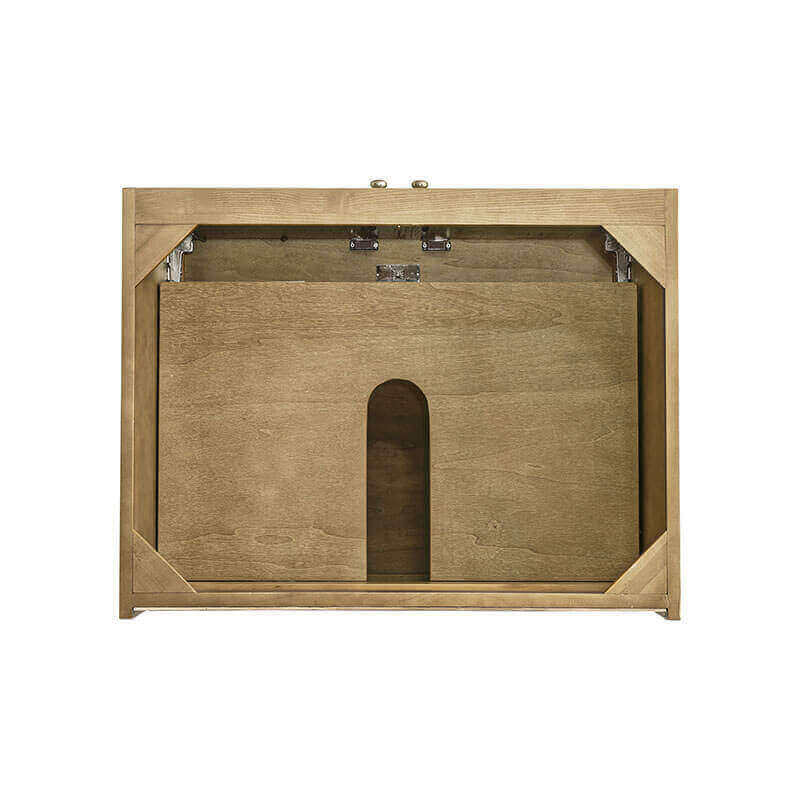 Laurent 30 Inch Single Vanity Light Natural Oak Top View