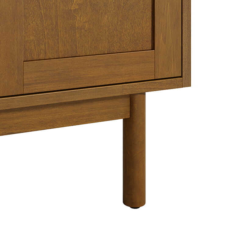 Laurent 30" Single Vanity in Honey Oak Stand Up Close