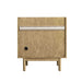Laurent 30 Single Vanity Light Natural Oak Back View