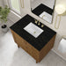 Laurent 36" Single Vanity in Honey Oak With Phantome Eclos Top