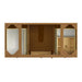 Laurent 48" Single Vanity in Honey Oak Top View