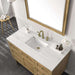 Laurent 48 Single Vanity Light Natural Oak Arctic Fall Top