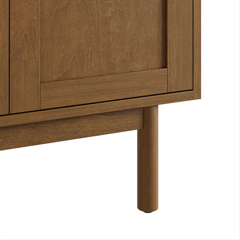Laurent 60" Double Vanity in Honey Oak Stand Up Close
