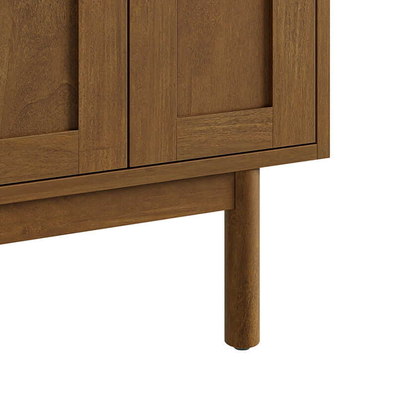 Laurent 72" Double Vanity in Honey Oak Stand Up Close