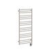 Laveno 19.5 X 47.5 Towel Warmer Brushed Nickel Corner View