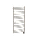 Laveno 23.5 x 47.5 Towel Warmer Brushed Nickel Corner View