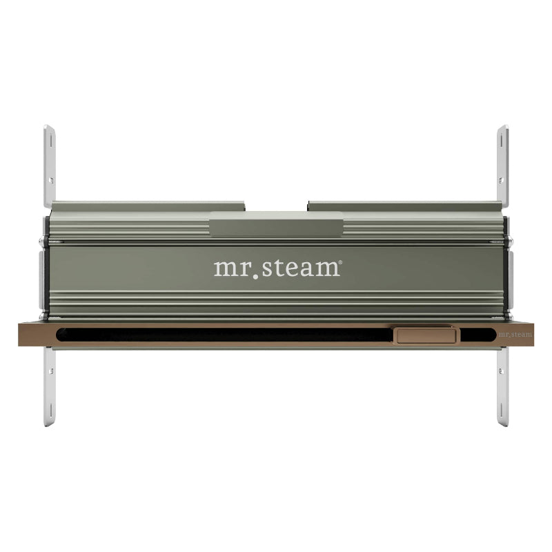 Linear 16" Steamhead with AromaTherapy Reservoir in Nouveau Bronze