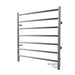 Linear 24 x 27 Inch Towel Warmer in Chrome Plug in Side View