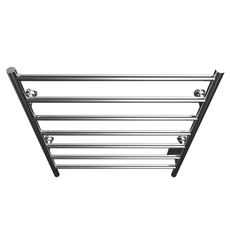 Linear 24" x 27" Towel Warmer in Chrome Hardwired Top View
