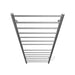 Linear 24 x 60 Inch Towel Warmer in Brushed Nickel Plug in Top View