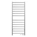 Linear 24" x 60" Towel Warmer in Brushed Nickel Plug in Front View
