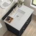 Lorelai 36" Single Vanity in Black Onyx With Lime Delight Silestone Top